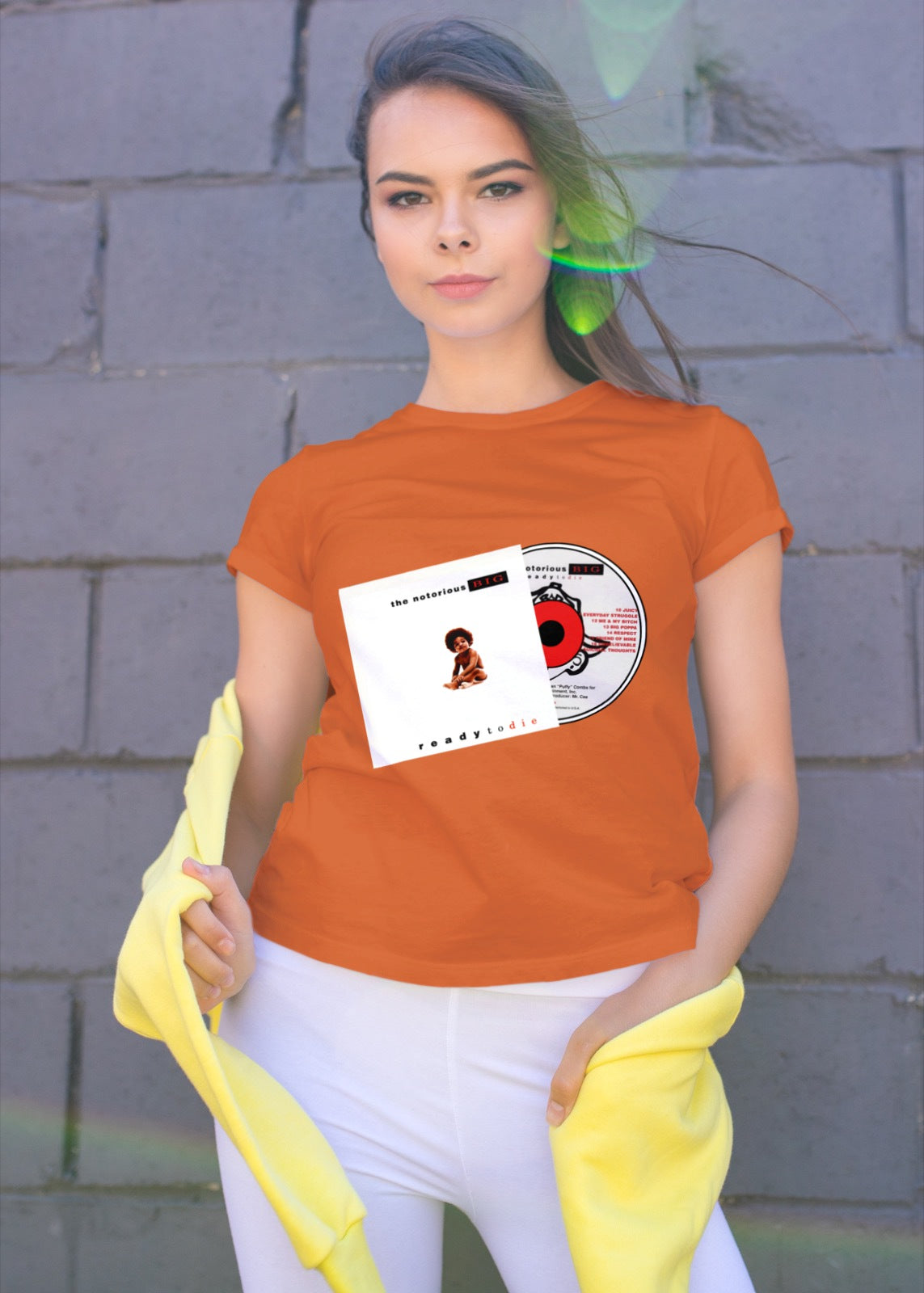 NOTORIOUS B.I.G. CD Album T-shirt