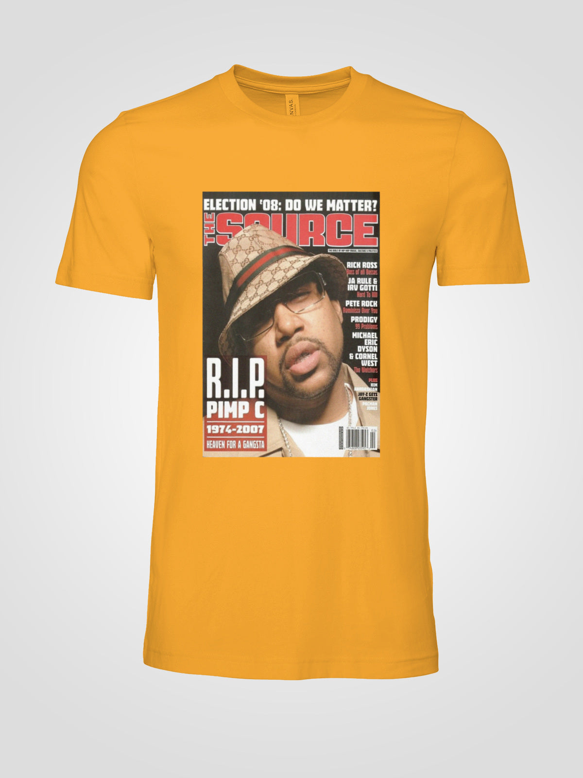 PIMP C The Source Cover T-shirt