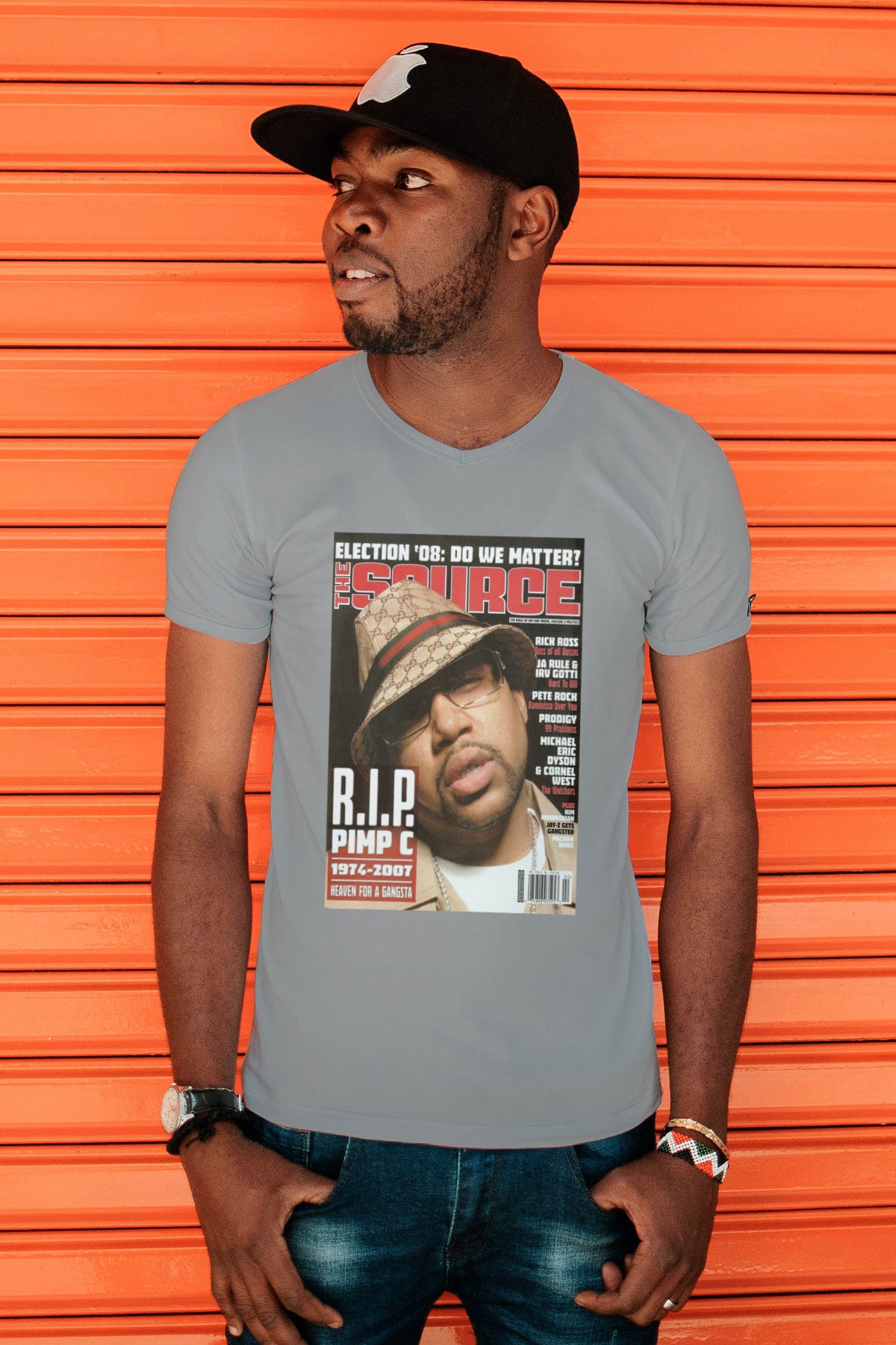PIMP C The Source Cover T-shirt