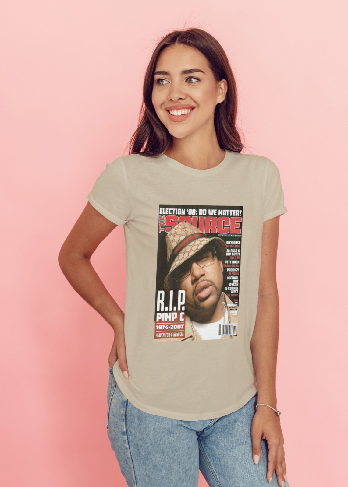 PIMP C The Source Cover T-shirt
