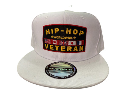 HIP HOP VETERAN HAT (WHITE)
