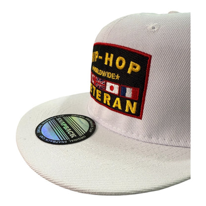 HIP HOP VETERAN HAT (WHITE)