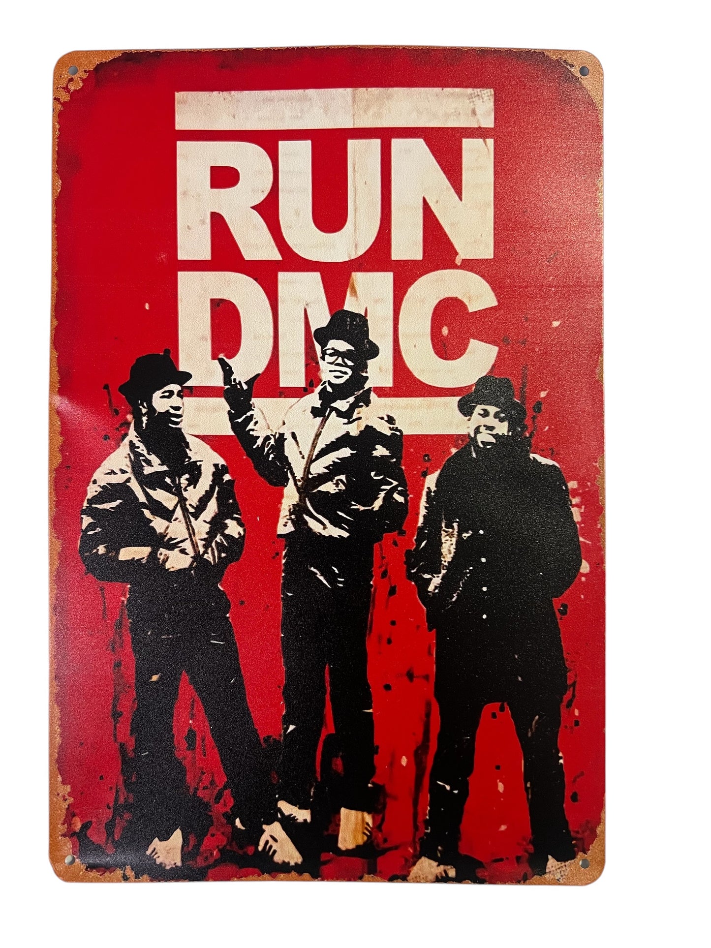 RUN DMC Vinyl Record Art Print